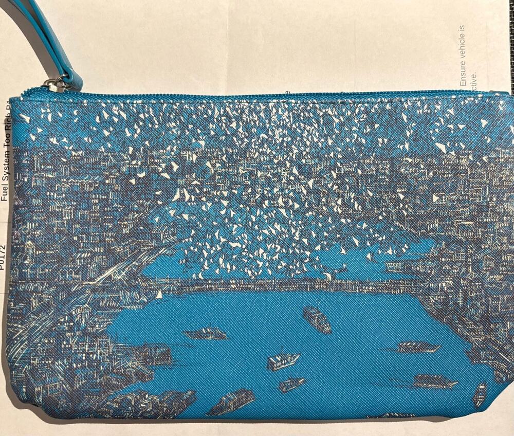 Istanbul Travel Bag Makeup Case Vintage Turkish Airlines